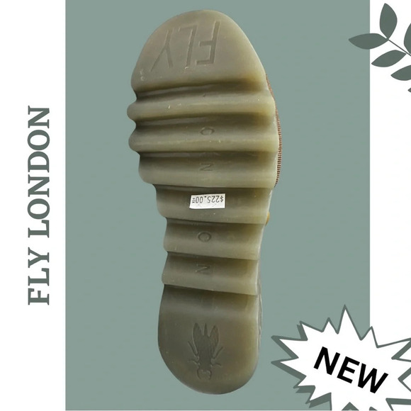 Fly London Biga  Wedge Open
Toe Platform SandalSuede
Cognac Size 10 - 10.5 US 41 - Picture 6 of 8